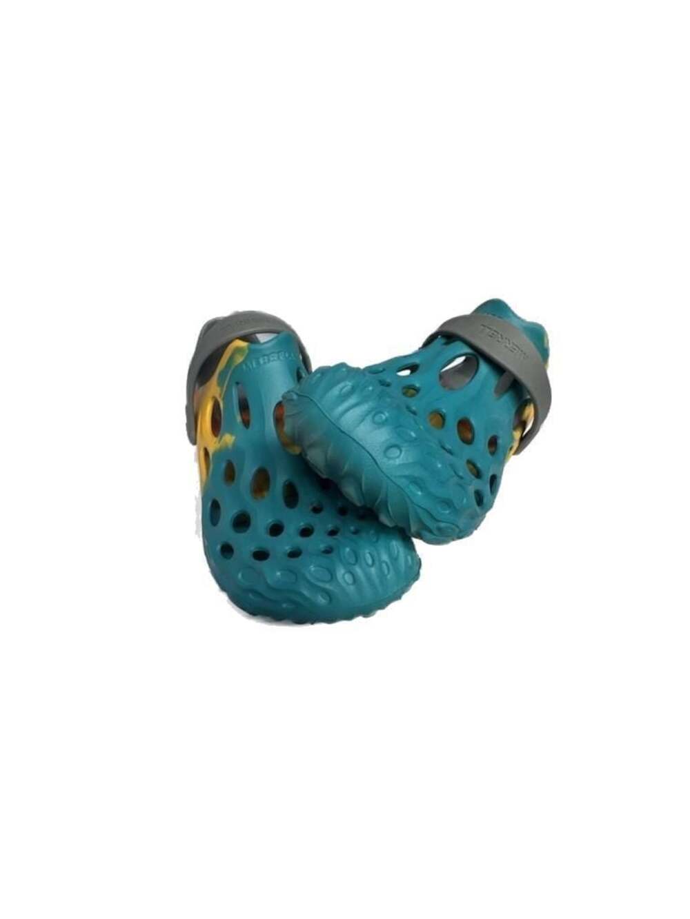 Merrell Hydro Moc Water Shoes Multi-Color Teal and Orange